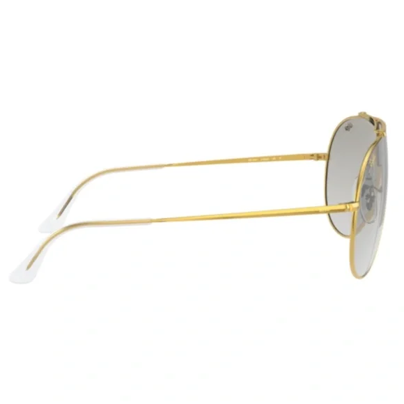 RAY-BAN WINGS RB3597 Aviator Shield Silver-Mirror/Gold (NEW) RARE $250 MSRP - Picture 2 of 6